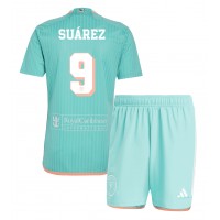 Stroje piłkarskie Inter Miami Luis Suarez #9 Koszulka Trzeciej dla dzieci 2024-25 Krótki Rękaw (+ szorty)